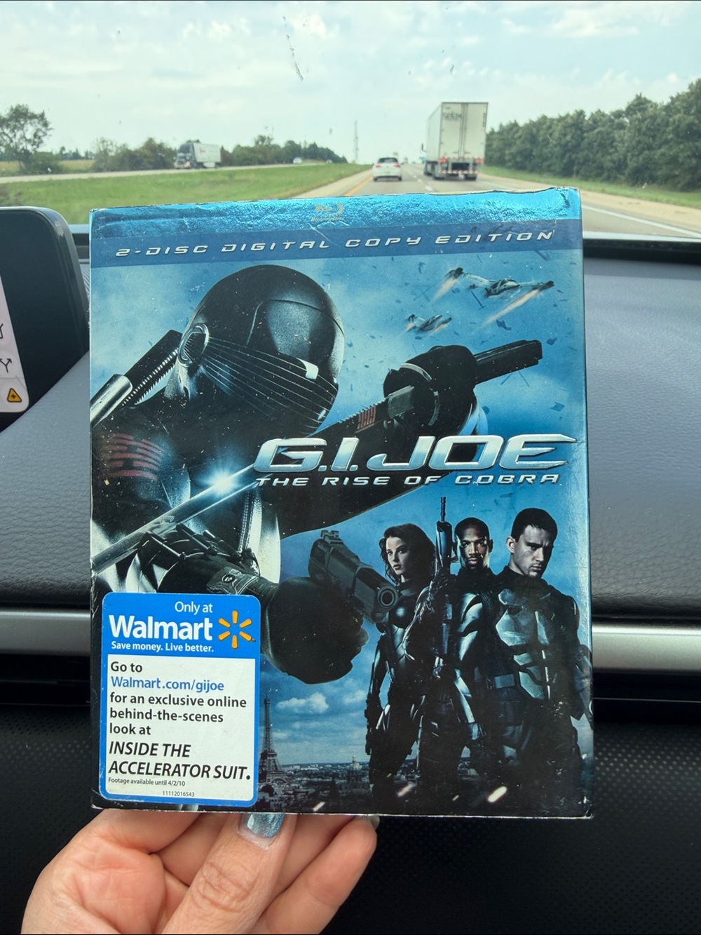 G.I. Joe: The Rise of Cobra (Blu-ray, 2009) DVD & Slipcover Included.